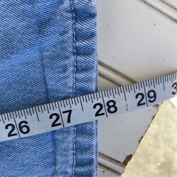 Princess Polly High Rise Blue Jeans - Picture 6 of 6